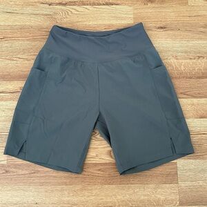 BALEAF Women’s  Running Athletic Shorts With Liner Gray Size XS NWT